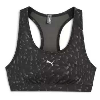 Бюстгальтер Puma 4Keeps Medium Impact Sports, черный