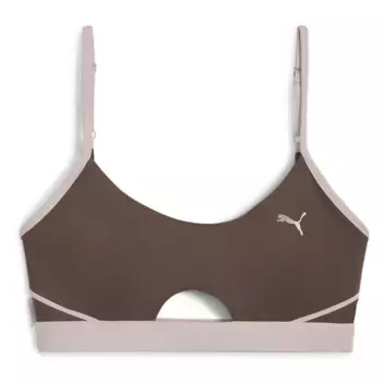 Бюстгальтер Puma Move Ultrabare Sculpting Low Impact Sports, коричневый