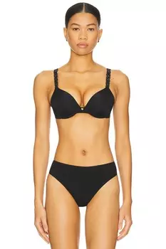 Бюстгальтер Pure luxe с индивидуальной посадкой и контуром Natori, black