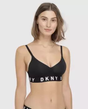 Бюстгальтер пуш-ап Boyfriend Group DKNY, черный