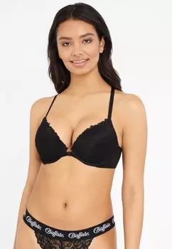 Бюстгальтер пуш-ап Buffalo, черный