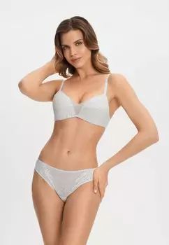 Бюстгальтер пуш-ап CRYSTALLINE Marc & Andr, серебристый