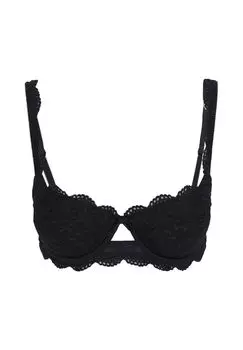 Бюстгальтер пуш-ап Dirndl Silver Edition Nina von C., черный