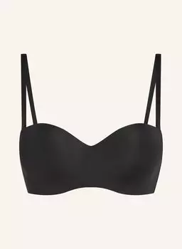 Бюстгальтер пуш-ап гладкий Hunkemller, черный