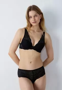 Бюстгальтер пуш-ап IDOLE Etam, черный