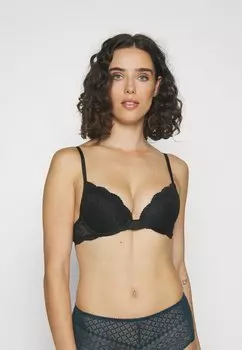 Бюстгальтер пуш-ап IDOLE Etam, цвет black