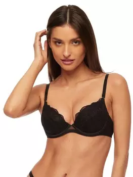 Бюстгальтер пуш-ап Kinga, черный