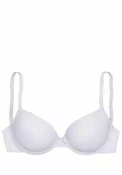 Бюстгальтер пуш ап LASCANA, белый