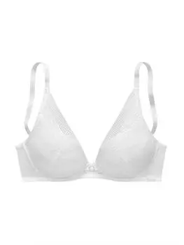 Бюстгальтер пуш-ап LASCANA, белый