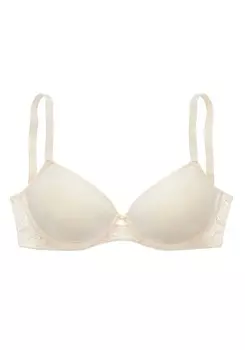 Бюстгальтер пуш-ап LASCANA, бежевый