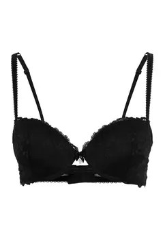 Бюстгальтер пуш ап LASCANA, черный