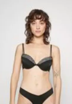 Бюстгальтер пуш-ап Lascana, черный