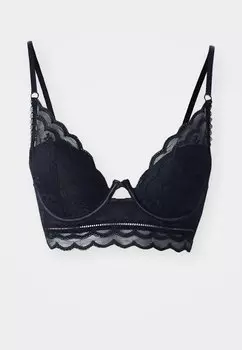 Бюстгальтер пуш-ап LASCANA, черный