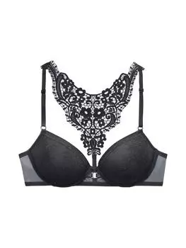 Бюстгальтер пуш-ап LASCANA, черный