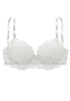 Бюстгальтер пуш ап LASCANA, цвет elfenbeinwei