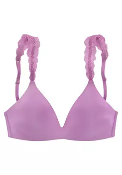 Бюстгальтер пуш ап LASCANA, цвет flieder