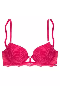 Бюстгальтер пуш-ап LASCANA, цвет Raspberry