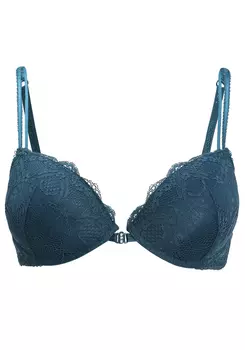 Бюстгальтер пуш ап LASCANA, цвет smaragd