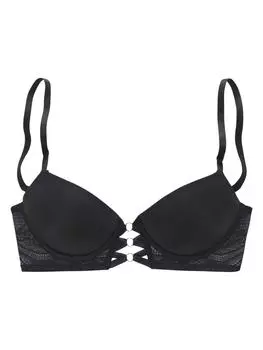 Бюстгальтер пуш-ап LASCANA Push-up-BH, черный
