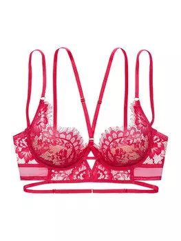 Бюстгальтер пуш-ап LASCANA, розовый