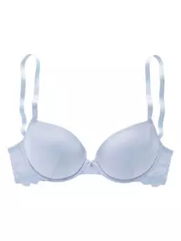 Бюстгальтер пуш-ап LASCANA, светло-синий