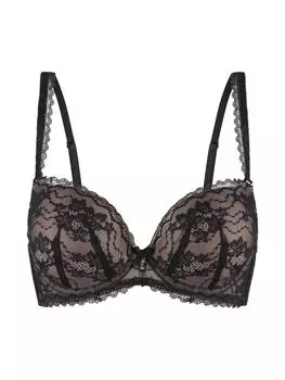 Бюстгальтер пуш-ап Linga Dore, черный