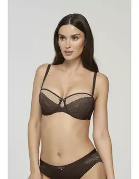 Бюстгальтер пуш ап Marc and Andre Push Up BH Fellow Feeling, коричневый