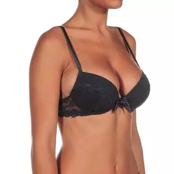 Бюстгальтер пуш-ап на косточках carla 124180167 женский Selene, серый