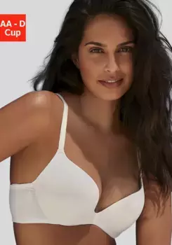 Бюстгальтер пуш-ап Nuance из переработанного полиамида, кремовый