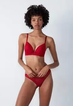 Бюстгальтер пуш-ап PANAMA Etam, красный