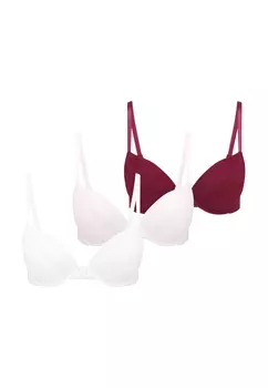 Бюстгальтер пуш ап PETITE FLEUR, цвет wei+ros+brombeer