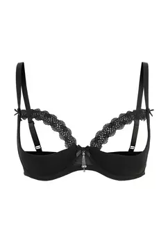 Бюстгальтер пуш ап PETITE FLEUR GOLD Bstenhebe, черный