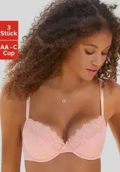 Бюстгальтер пуш-ап Petite Fleur на косточках, нижнее белье, мятный