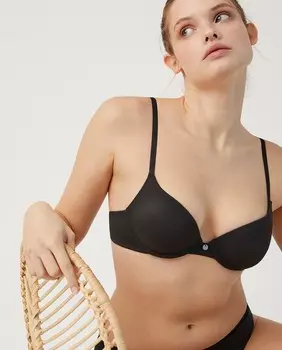 Бюстгальтер пуш-ап против натирания Ysabel Mora, черный