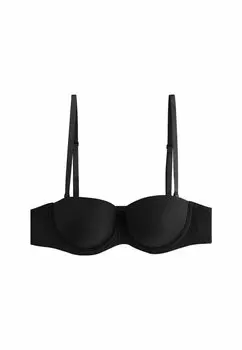 Бюстгальтер пуш-ап Reggiseno con spalline regolabili Next, цвет Mottled Black