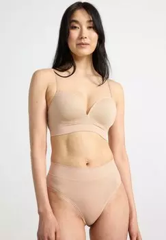 Бюстгальтер пуш-ап SEAMLESS Lindex, бежевый