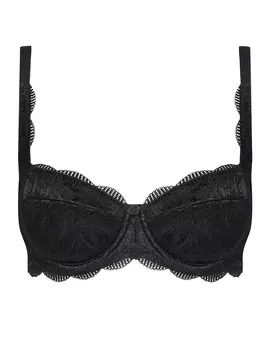 Бюстгальтер пуш ап SUSA Push up Dirndl BH Wiesn Zauber, черный