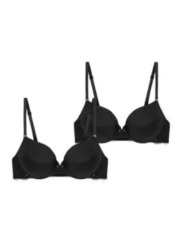 Бюстгальтер пуш-ап Triumph Push-up-BH Lovely Micro, черный