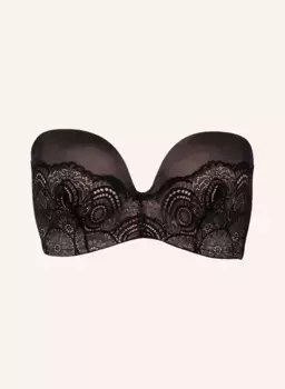 Бюстгальтер пуш-ап ultimate strapless lace Wonderbra, черный