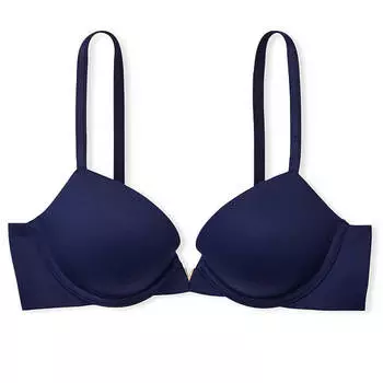 Бюстгальтер пуш-ап Victoria's Secret Love Cloud Plunge, темно-синий