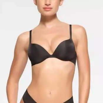 Бюстгальтер Push Up Plunge из коллекции Ultimate Collection цвета оникс SKIMS, цвет onyx