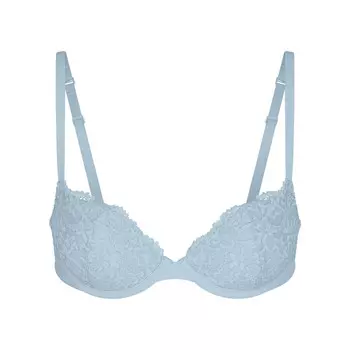 Бюстгальтер push-up SKIMS Fits Everybody Lace, цвет Denim