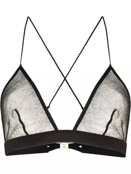 Бюстгальтер Ribbed Intime Kiki de Montparnasse, черный