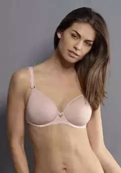 Бюстгальтер Rosa Faia на косточках, с разделительной чашкой, на косточках, дышащий, простой и очень удобный, цвет Rosewood