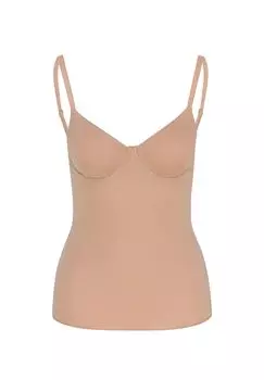 Бюстгальтер-рубашка без чашечек Secret Shape Nina von C., цвет Caramel