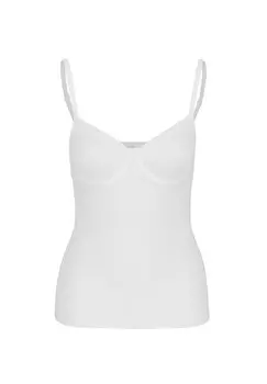 Бюстгальтер-рубашка без чашечек Secret Shape Nina von C., белый