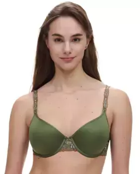 Бюстгальтер с эффектом памяти на косточках с вышивкой из линии Елисейских полей Chantelle, цвет Nude