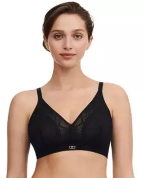 Бюстгальтер с эффектом пуш-ап без косточек и без подкладок Origins Chantelle, черный