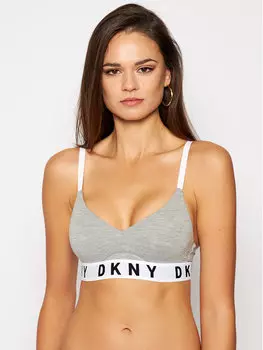 Бюстгальтер с эффектом "пуш-ап Dkny, серый