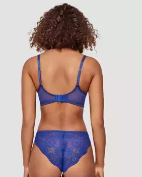 Бюстгальтер с эффектом пуш-ап для чашек B и C Gisela, синий